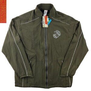 Marines Running Jacket New Balance USMC Vented Military Men's XL Long NWT